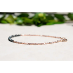 6.20 Ct blue rough diamond bracelet in elegant luxury style And Women Like Diamond 