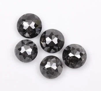 Salt & Pepper Natural Rose Cut Diamond