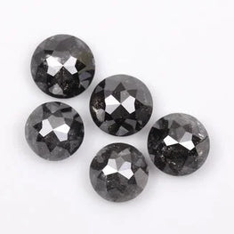 Salt & Pepper Natural Rose Cut Diamond