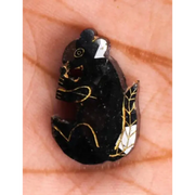 9.29 Ct fancy black squirrel shape natural diamond, rough diamonds, raw diamonds, loose diamonds, gia certified diamonds.