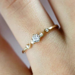 Minimal Personalized Beautiful Ring