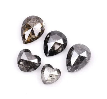 Fancy Salt & Pepper Natural Loose Diamond