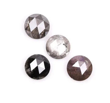 Round Rose Cut Natural Diamond Loose