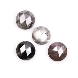 Round Rose Cut Natural Diamond Loose
