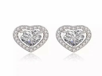 Heart Shape Classic Stud Earring