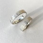 Flying Birds Couple Ring Set, Nature-Inspired Matching Rings for Him & Her