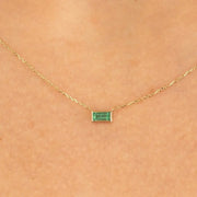 0.26 Ct genuine multicolour gemstone pendant necklace with colorful stones and delicate elegant design, perfect for everyday fine jewelry and gifting
