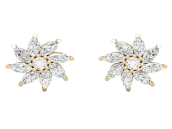 Marquise Cut Classic Stud Earring