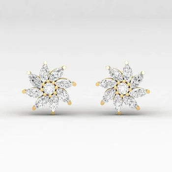 Marquise Cut Classic Stud Earring