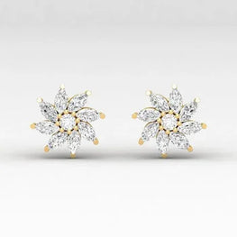 Marquise Cut Classic Stud Earring