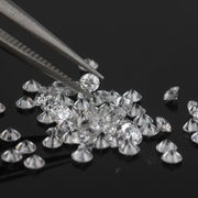 lab grown blue diamond and yellow diamond jewelry including lab diamond chain and hoop earrings collection
