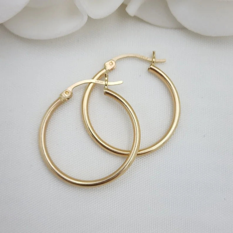 Classic Simple Hoops Earrings