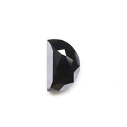 0.83 Ct moon shape fancy black diamond, best man made diamonds, raw diamonds, rough diamonds, rough stones, offering diamods.