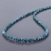 Contemporary Blue Colored beads necklace with elegant modern jewelry appeal
