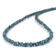 Contemporary Blue Colored beads necklace with elegant modern jewelry appeal
