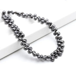 black briolette beads, rough dimond, rough natural diamond, rough uncut diamond, smooth diamonds