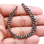 black briolette beads, rough dimond, rough natural diamond, rough uncut diamond, smooth diamonds