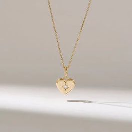 Heart Charm Stunning Necklace