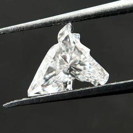 0.56 CT Horse Cut Lab Grown Diamond For Engagement F Color VS Clarity For Jewelry Making