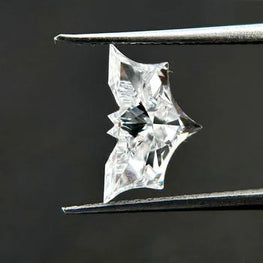 1.30 Carat Bat Shape Antique Lab Grown Diamond, F Color VS Clarity For Jewelry Making