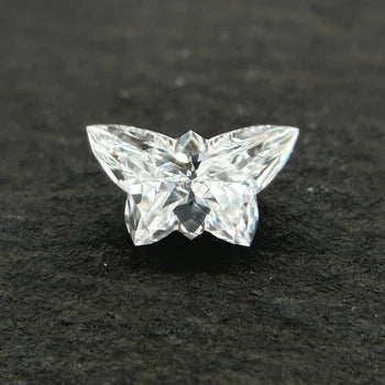 0.64 Carat Butterfly Cut Fancy Shape Diamond, Lab Grown Diamond Loose For Pendant