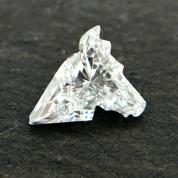 0.56 CT Horse Cut Lab Created Diamond