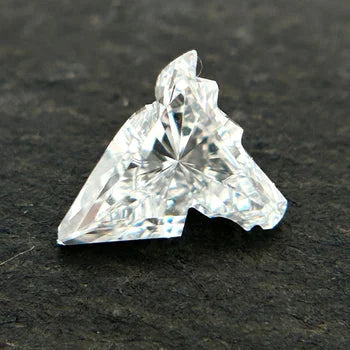 0.55 CT Horse Cut Lab Grown Diamond For Engagement F Color VS Clarity For Jewelry Making