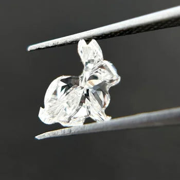 0.92Ct Rabbit Shape Lab Grown Diamond