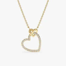 Interheart Stunning Charm Silver Necklace