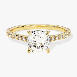 Cushion Cut Engagement Ring