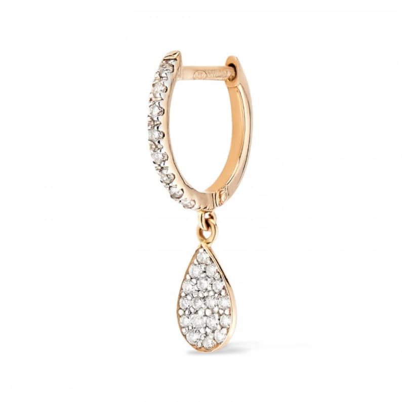 Teardrop Elegant Drop Earring Sterling Silver Unique Wedding Earring Handmade Gift - Jay Amar Gems