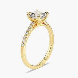 Cushion Cut Engagement Ring
