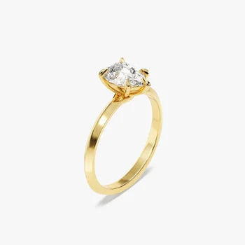Pear Cut Solitaire Classic Ring