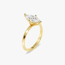 Marquise Cut Solitaire Stunning Ring