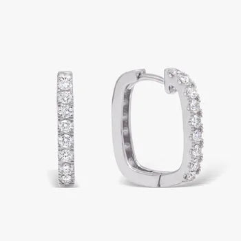 Round Cut Huggie Delicated Earrings