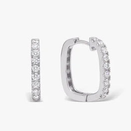 Round Cut Huggie Delicated Earrings