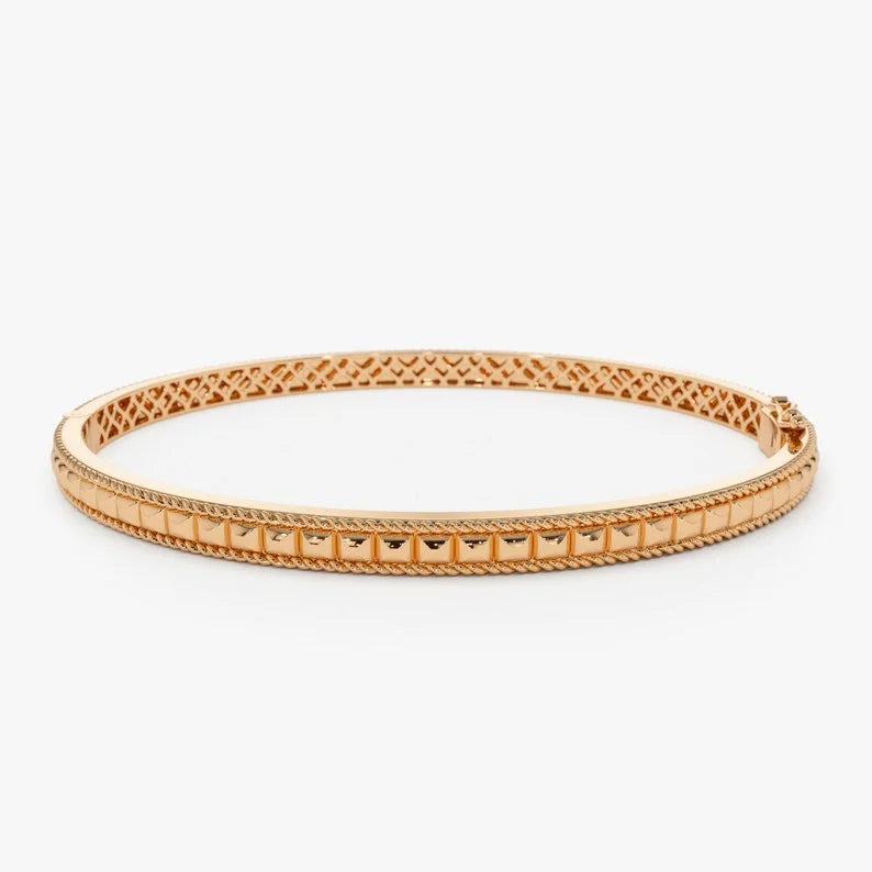 Plain Stackable Bangle Bracelet