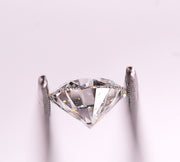 1.24 Carat Round Cut Lab Created Diamond Loose Moissanite Diamond