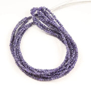 Natural Purple Rough Diamond Beads Loose Raw Diamond Strand for Jewelry Making