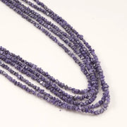 Natural Purple Rough Diamond Beads Loose Raw Diamond Strand for Jewelry Making