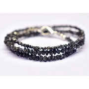 Luxury black Colored beads design with elegant jewelry appeal For Necklace 