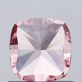 Vivid Pink Cushion Shape Lab Created Diamond