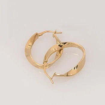 Mobius Hoop Statement Earrings