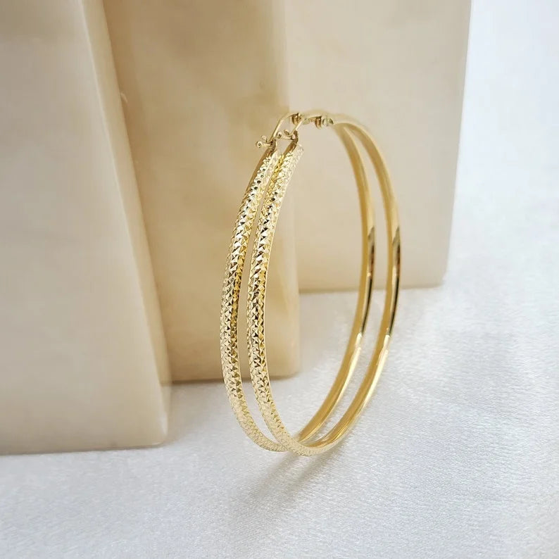 Dainty Bumpy Textured Earrings
