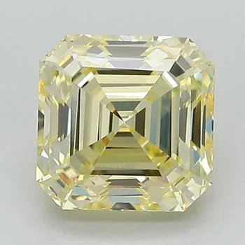 0.50 Carat Yellow Color Lab Grown Diamond For Engagement Ring