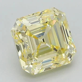 0.50 Carat Yellow Color Lab Grown Diamond For Engagement Ring