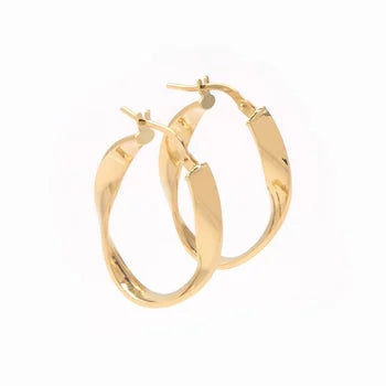 Mobius Hoop Statement Earrings