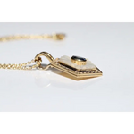 0.55 CT lab created gemstone pendant necklace featuring a sparkling gemstone in an elegant fine jewelry setting for women