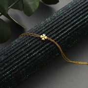 0.50 ct lab grown diamond bracelet for women with small sparkling diamonds on a delicate chain, dainty and elegant everyday jewelry