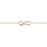 Moissanite tennis bacelet with shining stones and premium chain style